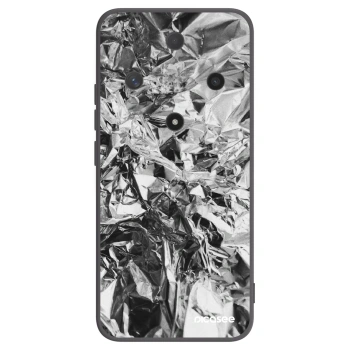 Picasee silikonowe czarne etui na Honor Magic6 Lite 5G - Chrome