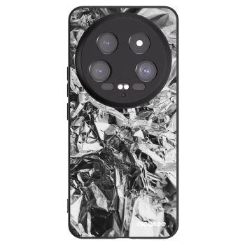 Picasee silikonowe czarne etui na Xiaomi 14 Ultra - Chrome