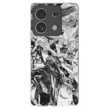 Picasee silikonowe przeźroczyste etui na Xiaomi Redmi Note 13 4G - Chrome