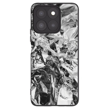 Picasee silikonowe czarne etui na Honor X8b - Chrome