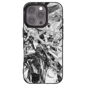 Picasee silikonowe czarne etui na Apple iPhone 16 Pro - Chrome