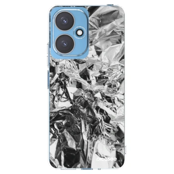 Picasee silikonowe przeźroczyste etui na Xiaomi Redmi 13C 5G - Chrome