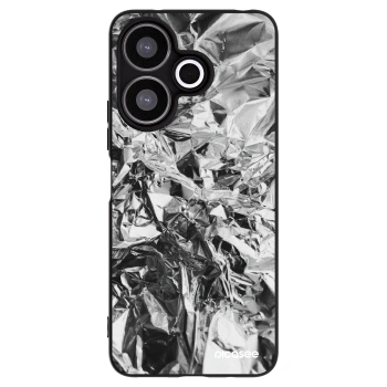 Picasee silikonowe czarne etui na Xiaomi Redmi 13 4G - Chrome