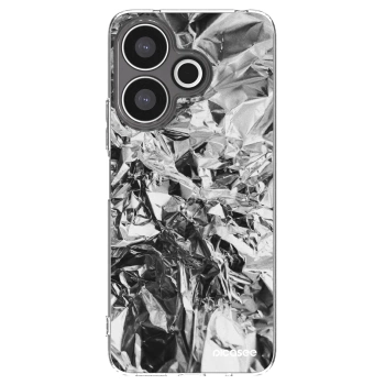 Picasee silikonowe przeźroczyste etui na Xiaomi Redmi 13 4G - Chrome