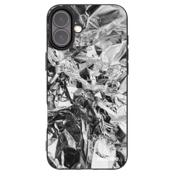 Picasee silikonowe czarne etui na Apple iPhone 16 Plus - Chrome