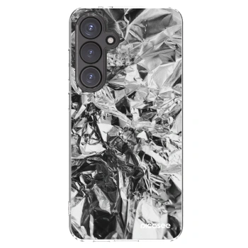 Picasee silikonowe przeźroczyste etui na Samsung Galaxy S24 FE S721B - Chrome