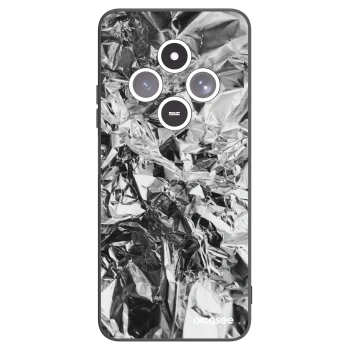 Picasee silikonowe czarne etui na Xiaomi Redmi 14C - Chrome