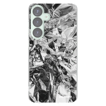 Picasee silikonowe przeźroczyste etui na Samsung Galaxy S25+ 5G - Chrome