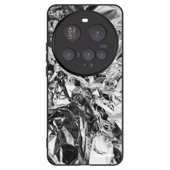 Picasee silikonowe czarne etui na Xiaomi 15 Ultra - Chrome