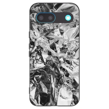 Picasee silikonowe czarne etui na Google Pixel 8 - Chrome