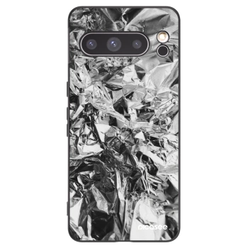 Picasee silikonowe czarne etui na Google Pixel 8 Pro - Chrome