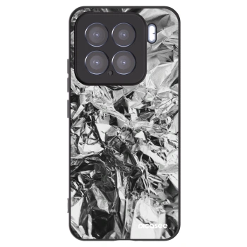 Picasee silikonowe czarne etui na Xiaomi 15 - Chrome