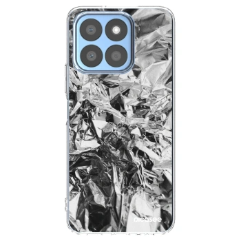 Picasee silikonowe przeźroczyste etui na Honor X8c - Chrome