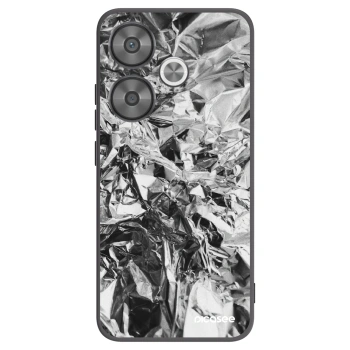 Picasee silikonowe czarne etui na Xiaomi Poco F6 - Chrome