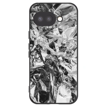 Picasee silikonowe czarne etui na Google Pixel 9a - Chrome