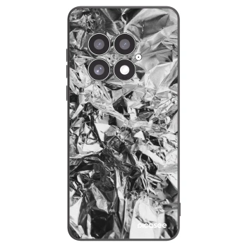 Picasee silikonowe czarne etui na OnePlus 13 5G - Chrome