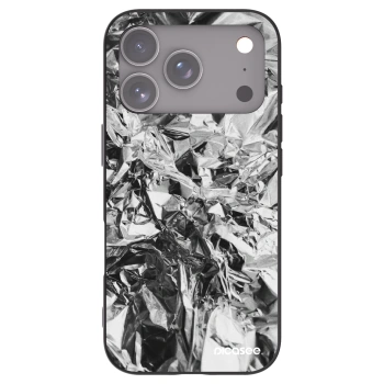 Picasee silikonowe czarne etui na Apple iPhone 17 Pro - Chrome