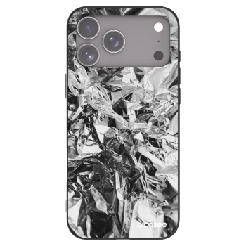 Picasee silikonowe czarne etui na Apple iPhone 17 Pro Max - Chrome