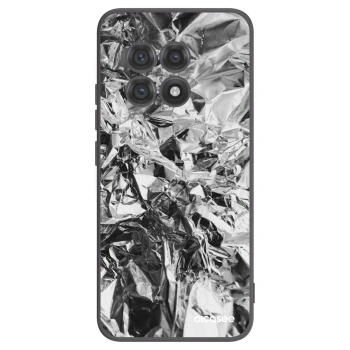 Picasee silikonowe czarne etui na OnePlus 13R 5G - Chrome
