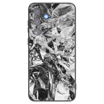 Picasee silikonowe czarne etui na Samsung Galaxy S25 FE 5G - Chrome