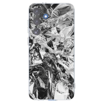 Picasee silikonowe przeźroczyste etui na Samsung Galaxy S25 FE 5G - Chrome