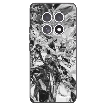 Picasee silikonowe czarne etui na Xiaomi Redmi Note 15 - Chrome