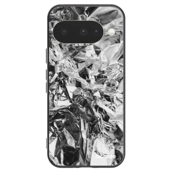 Picasee silikonowe czarne etui na Google Pixel 10 - Chrome