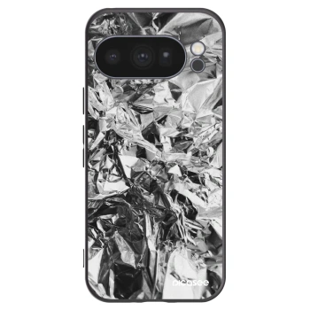 Picasee silikonowe czarne etui na Google Pixel 10 Pro - Chrome