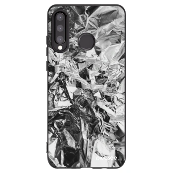 Picasee silikonowe czarne etui na Huawei P30 Lite - Chrome
