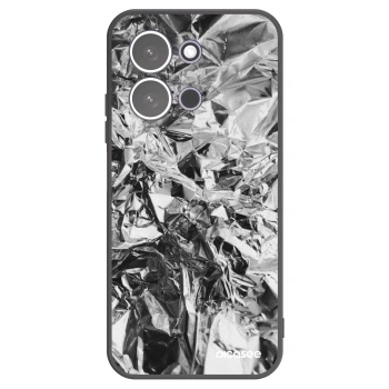 Picasee silikonowe czarne etui na Xiaomi Redmi 15C 5G - Chrome
