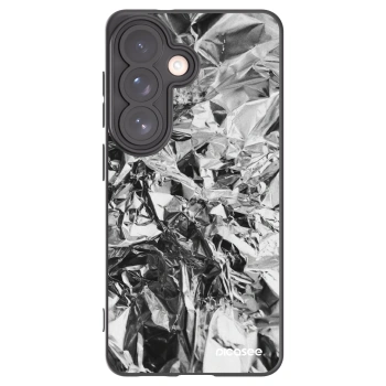 Picasee silikonowe czarne etui na Samsung Galaxy S26 - Chrome