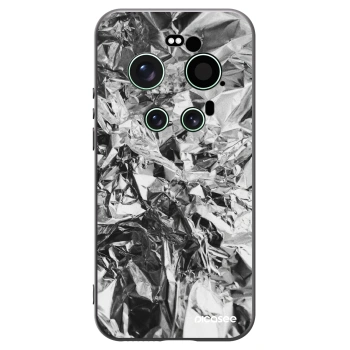 Picasee silikonowe czarne etui na Xiaomi 17 Ultra - Chrome