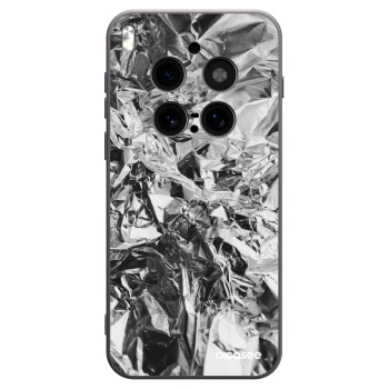 Picasee silikonowe czarne etui na Vivo X300 Pro - Chrome