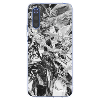 Picasee silikonowe przeźroczyste etui na Xiaomi Mi 9 SE - Chrome