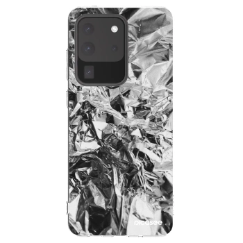 Picasee silikonowe przeźroczyste etui na Samsung Galaxy S20 Ultra 5G G988F - Chrome