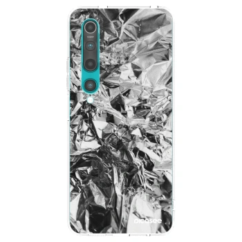 Picasee silikonowe przeźroczyste etui na Xiaomi Mi 10 - Chrome