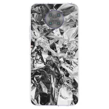 Picasee silikonowe przeźroczyste etui na Xiaomi Poco F2 Pro - Chrome
