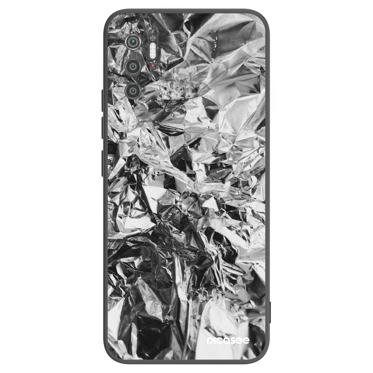 Picasee silikonowe czarne etui na Xiaomi Poco M3 Pro 5G - Chrome