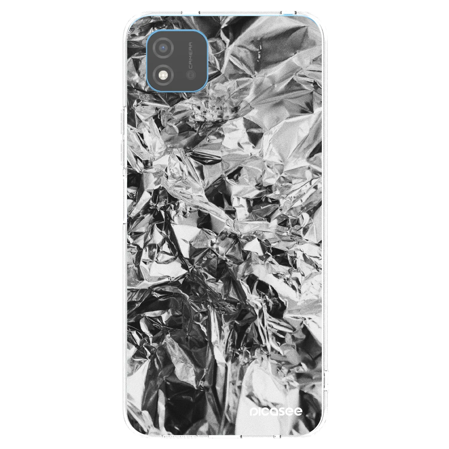Picasee silikonowe przeźroczyste etui na Realme C11 (2021) - Chrome