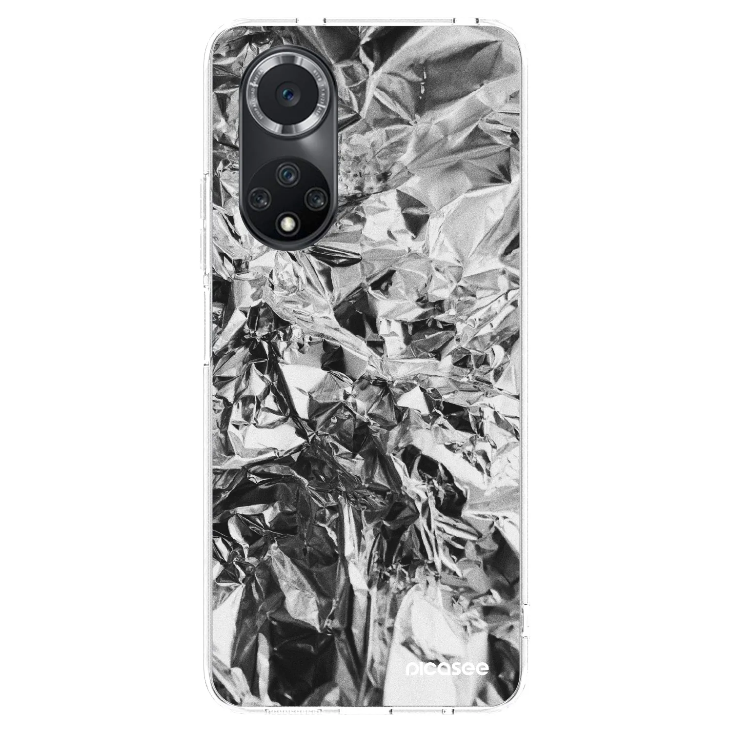 Picasee silikonowe przeźroczyste etui na Huawei Nova 9 SE - Chrome
