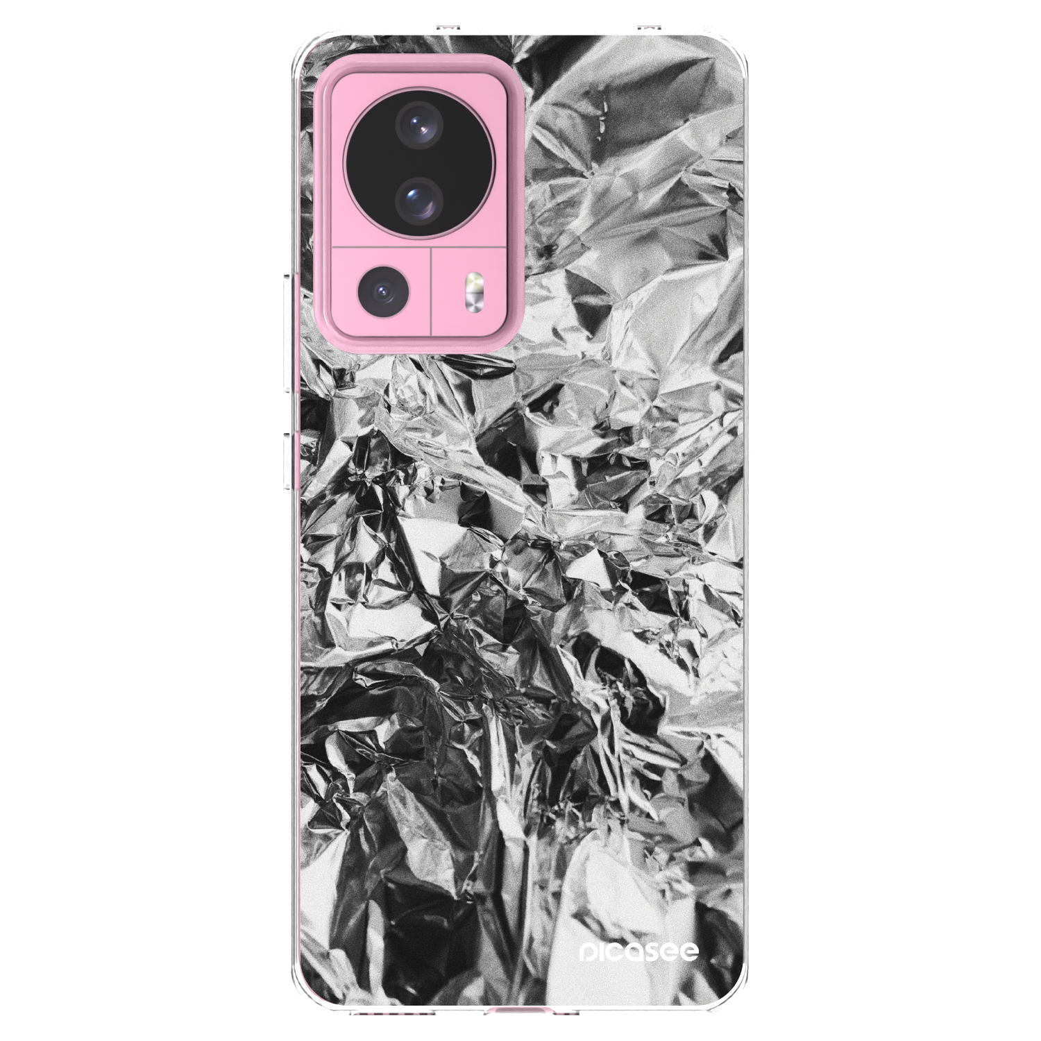 Picasee silikonowe przeźroczyste etui na Xiaomi 13 Lite - Chrome