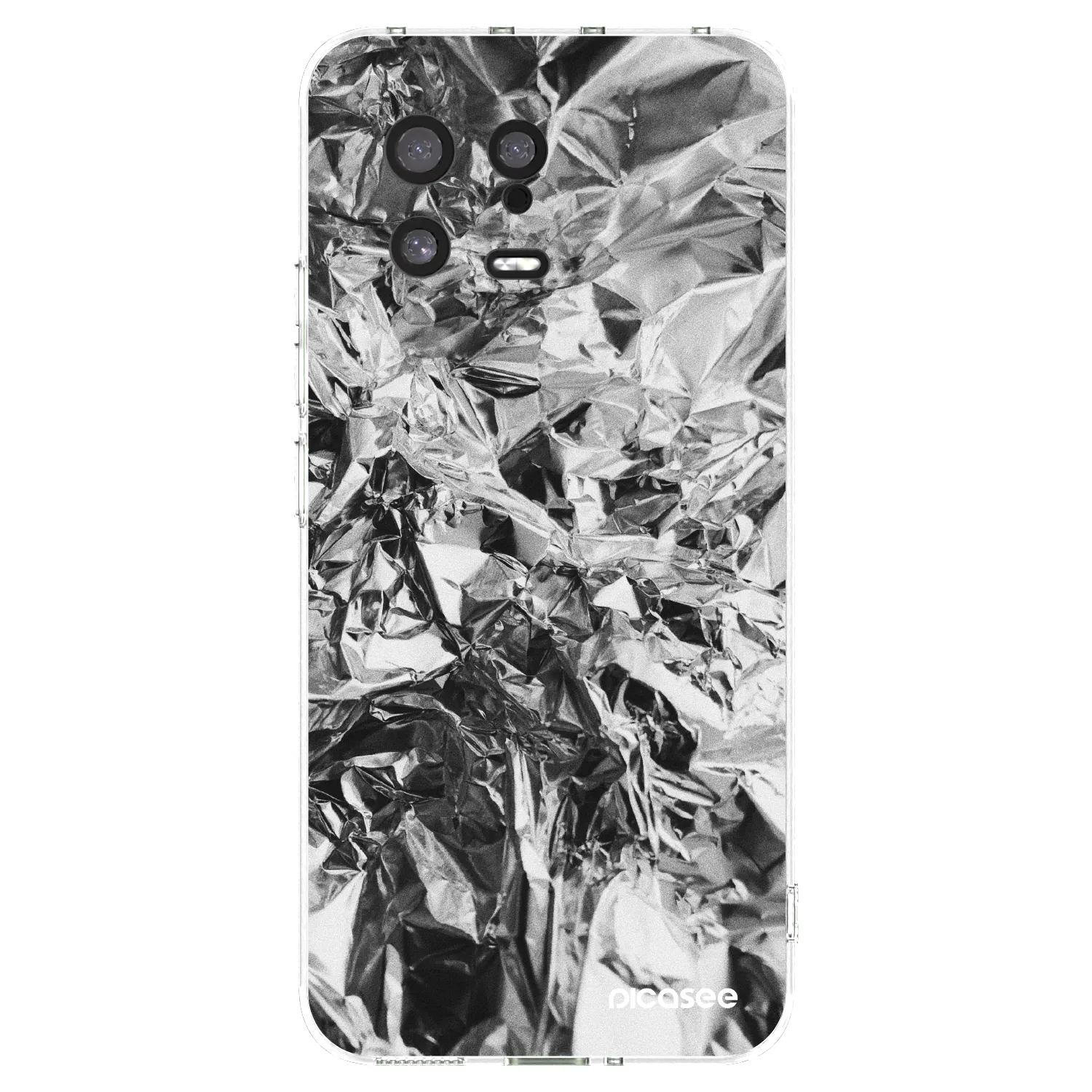 Picasee silikonowe przeźroczyste etui na Xiaomi 13 - Chrome