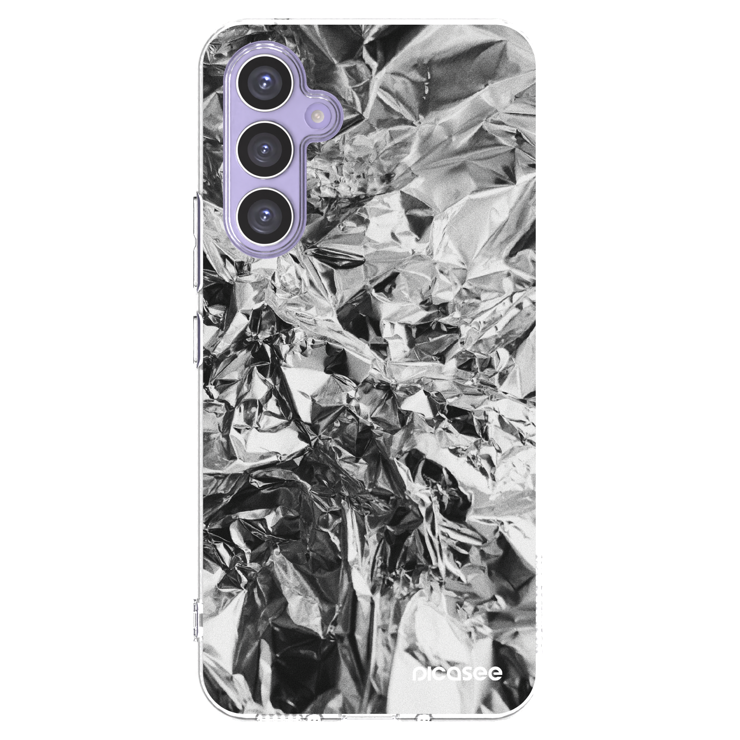 Picasee silikonowe przeźroczyste etui na Samsung Galaxy A54 5G A546B - Chrome