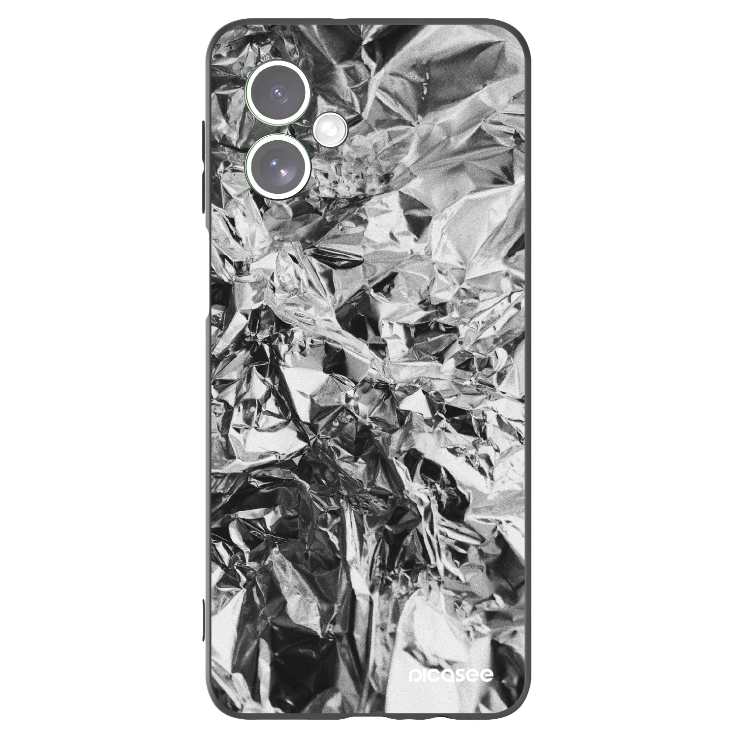 Picasee silikonowe czarne etui na Motorola Moto G54 5G - Chrome