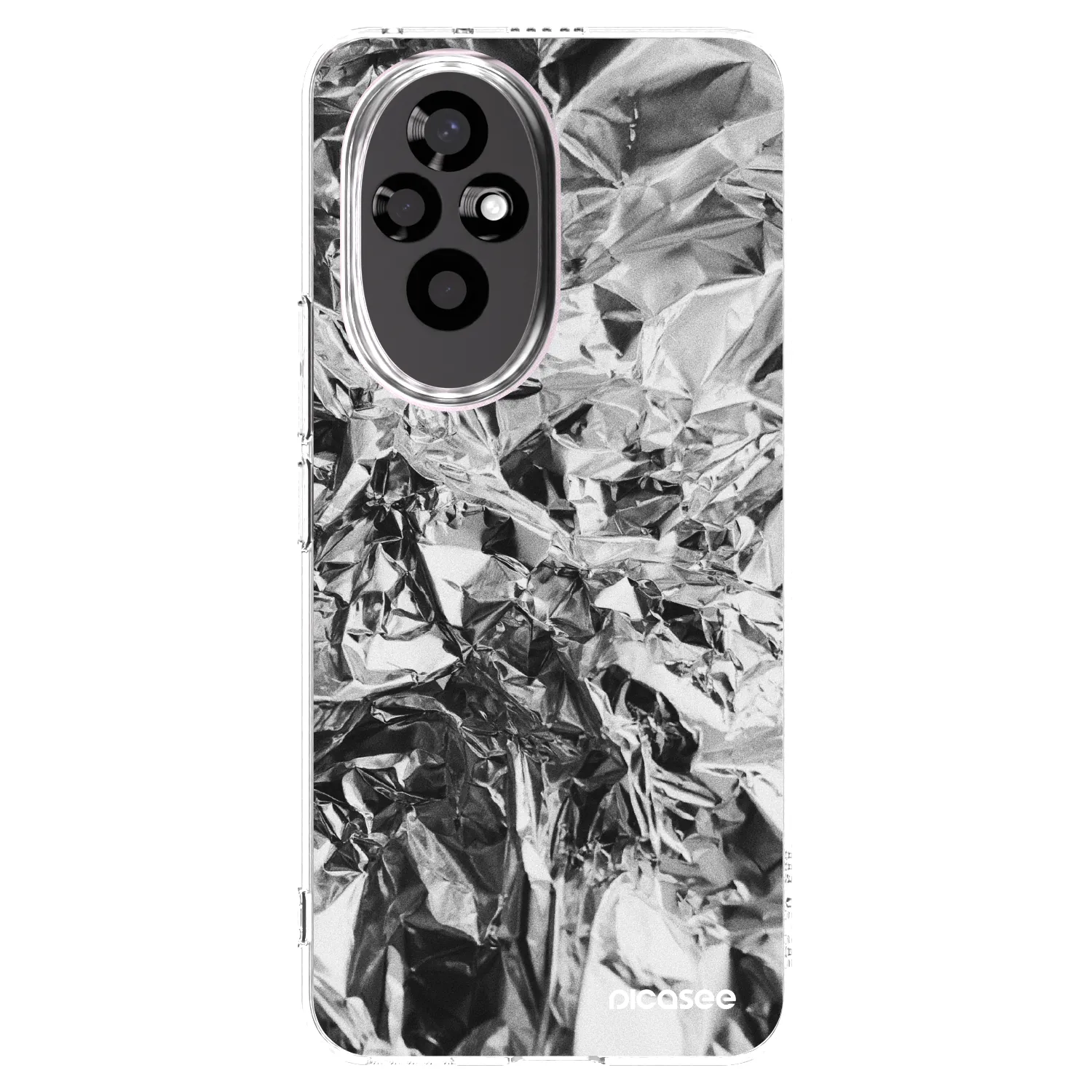 Picasee silikonowe przeźroczyste etui na Honor 200 5G - Chrome