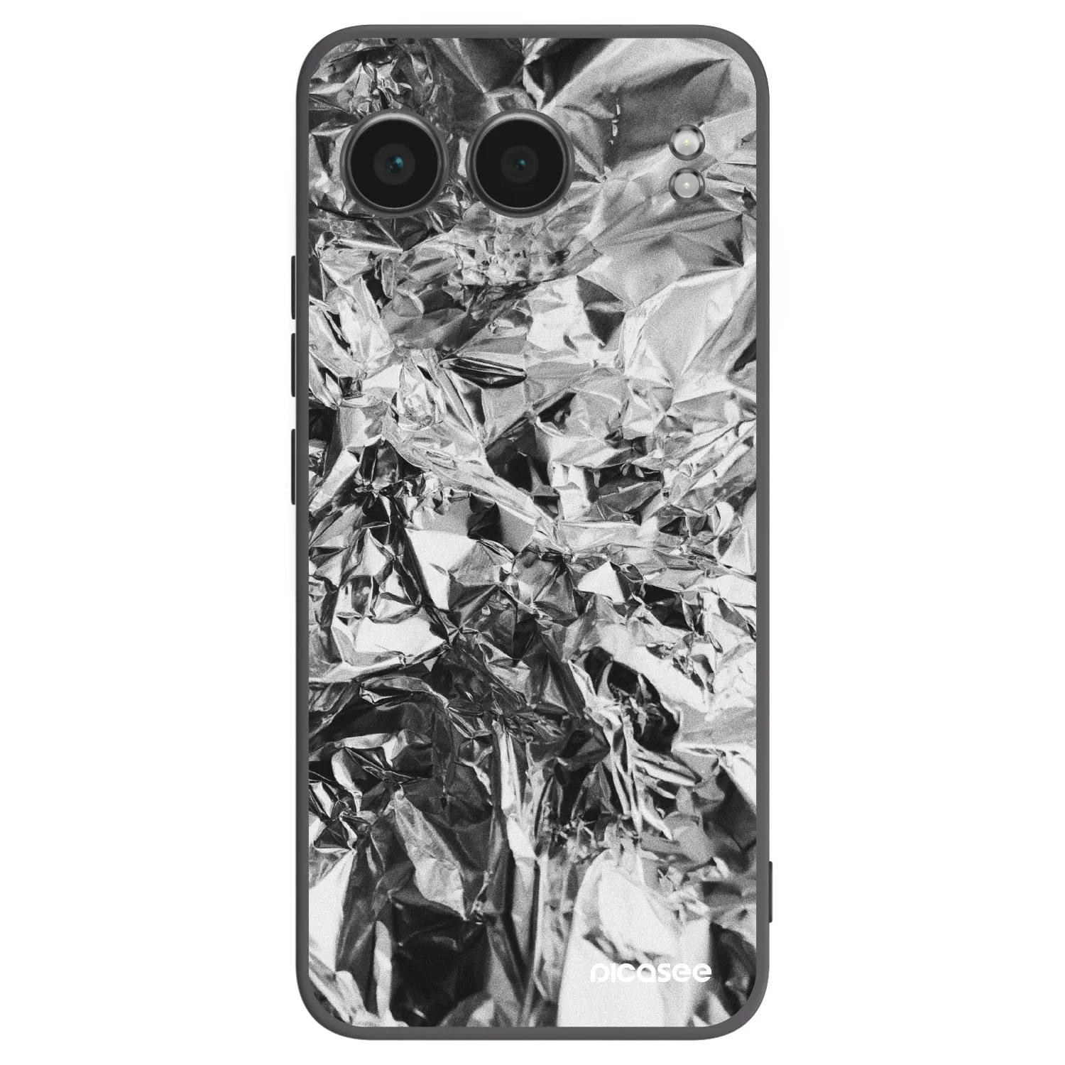 Picasee silikonowe czarne etui na OnePlus Nord 4 - Chrome