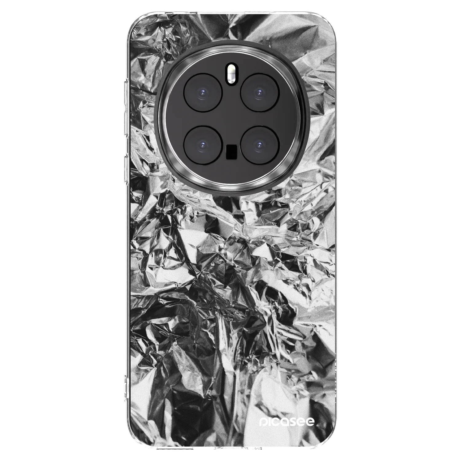 Picasee silikonowe przeźroczyste etui na Honor Magic7 Pro 5G - Chrome