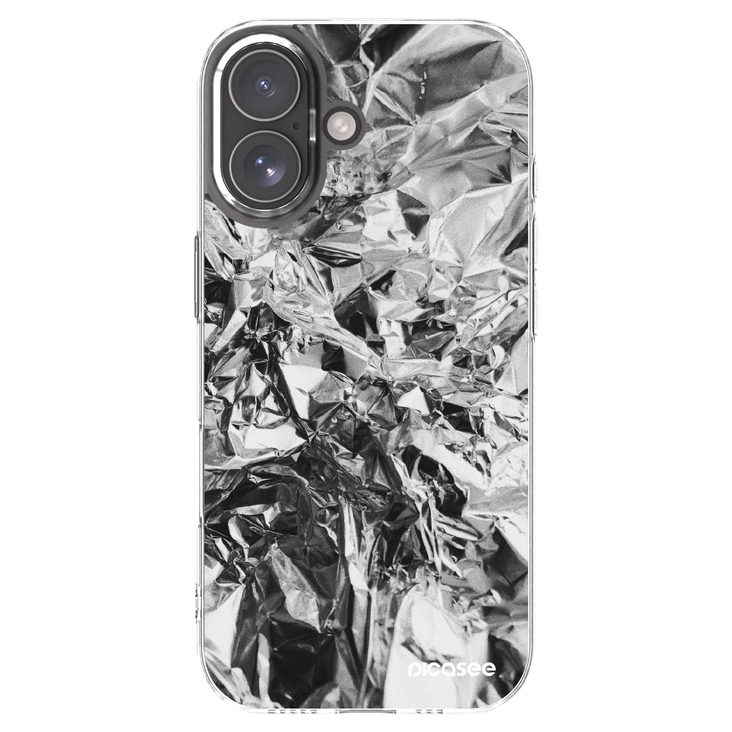 Picasee silikonowe przeźroczyste etui na Apple iPhone 17 - Chrome