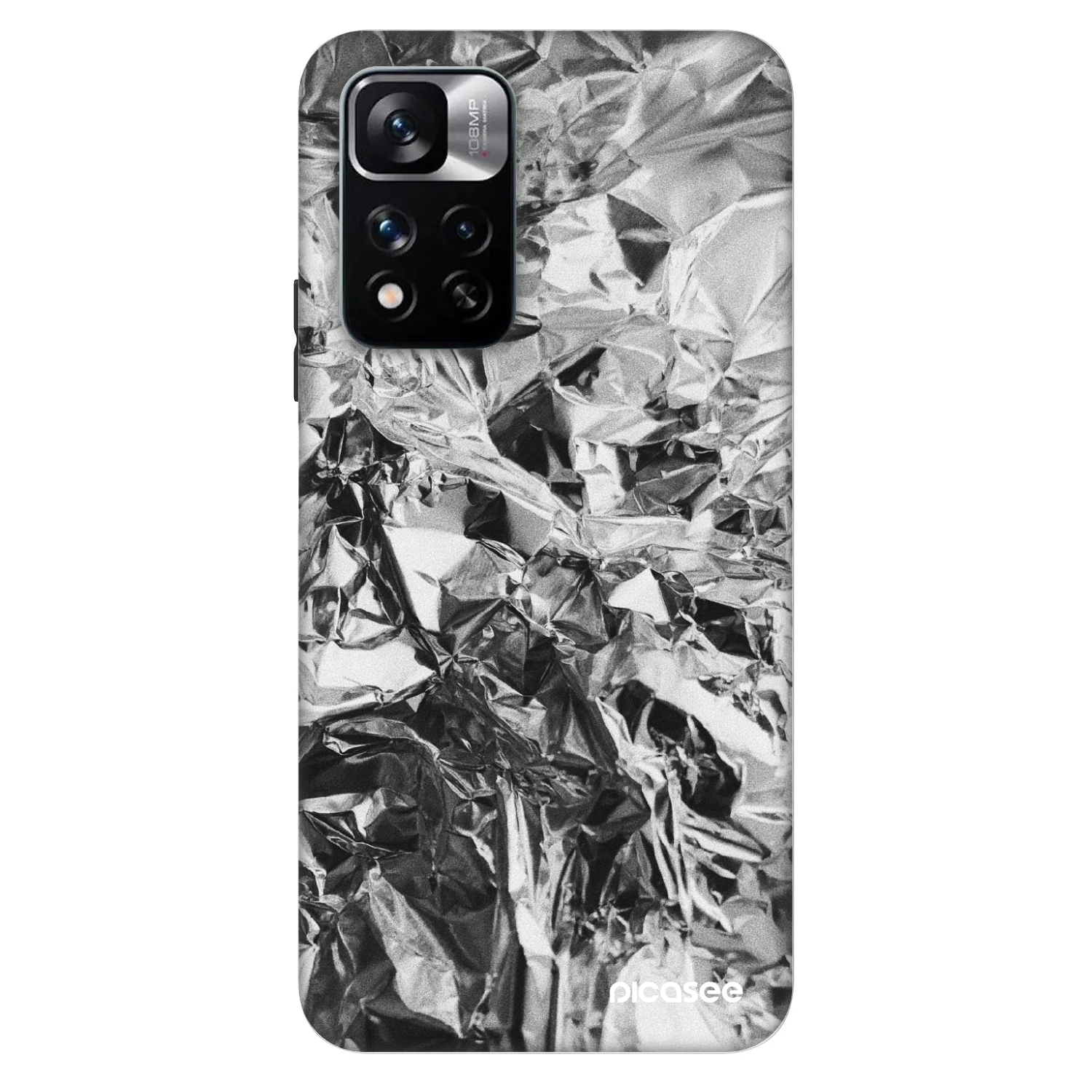 Picasee Fashion Case na Xiaomi Redmi Note 11 Pro 5G - Chrome