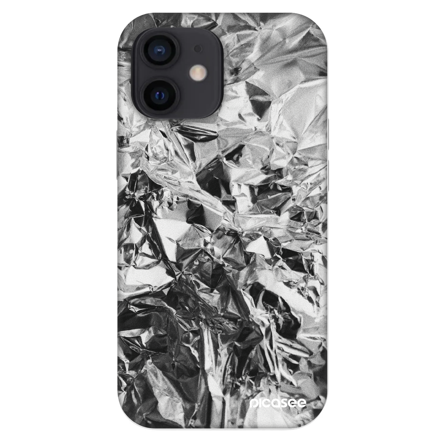 Picasee Fashion Case na Apple iPhone 12 mini - Chrome